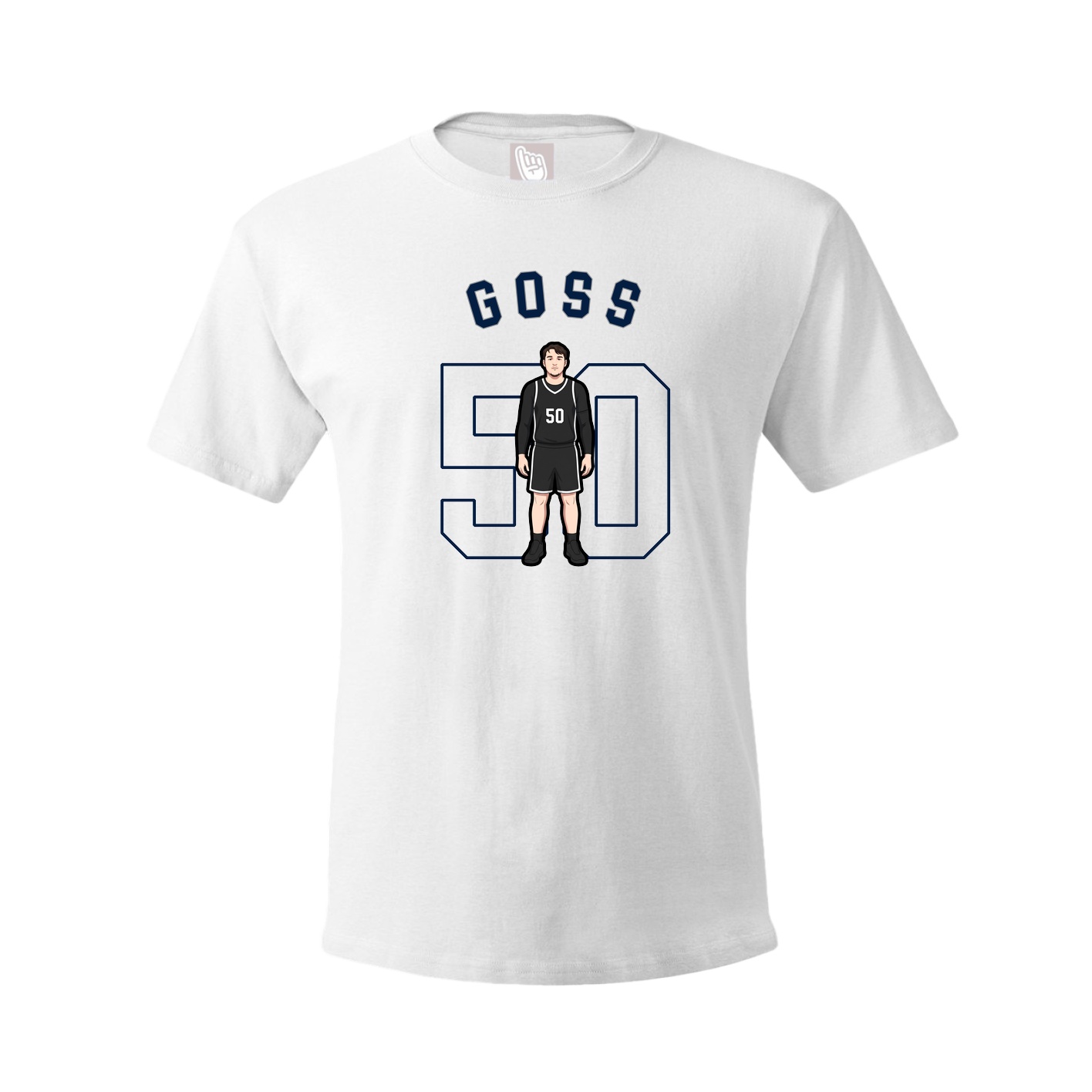 Tee — Shirsey Arch in White