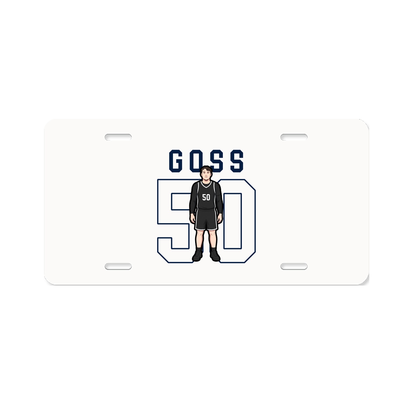License Plate — Shirsey in Classic