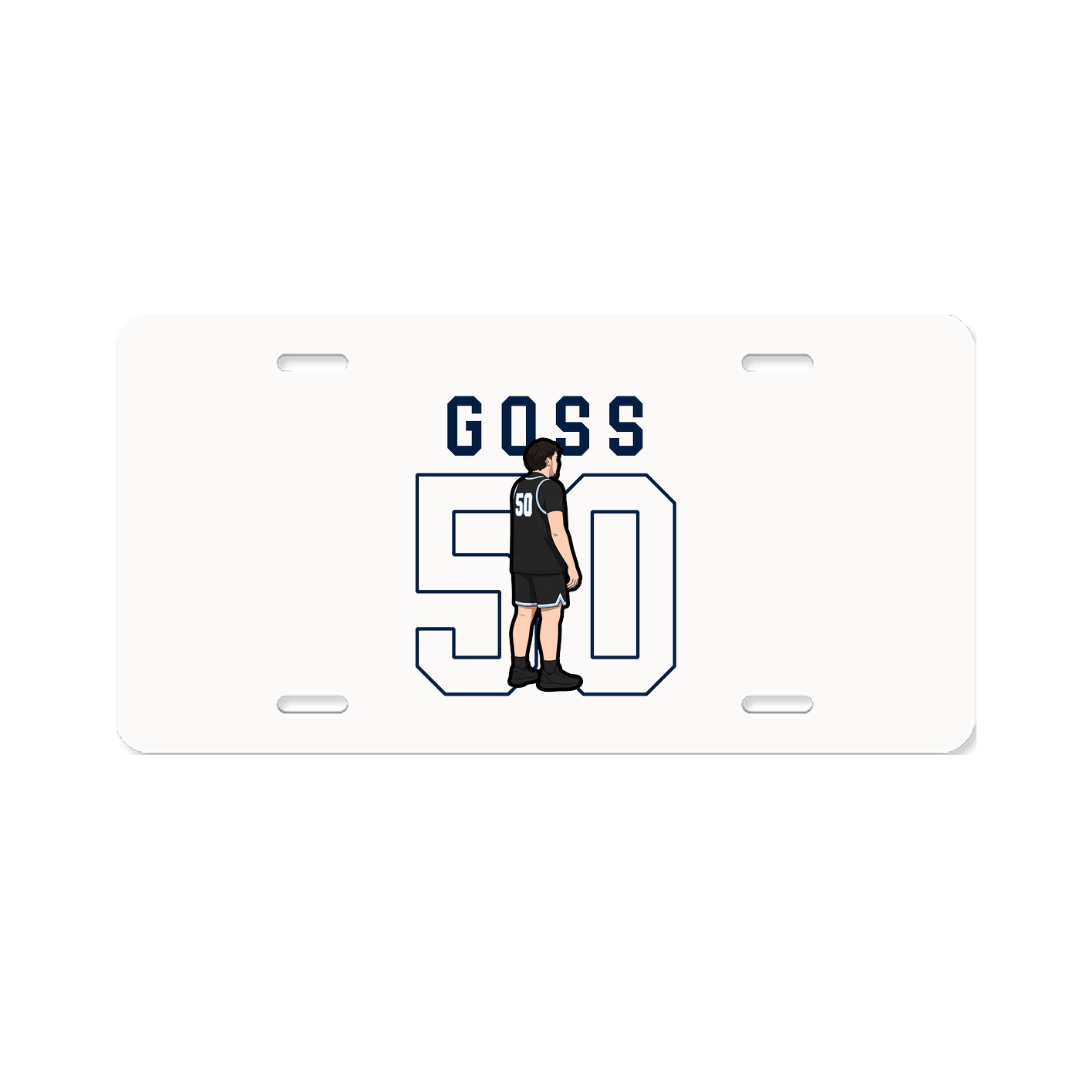 License Plate — Shirsey in Classic