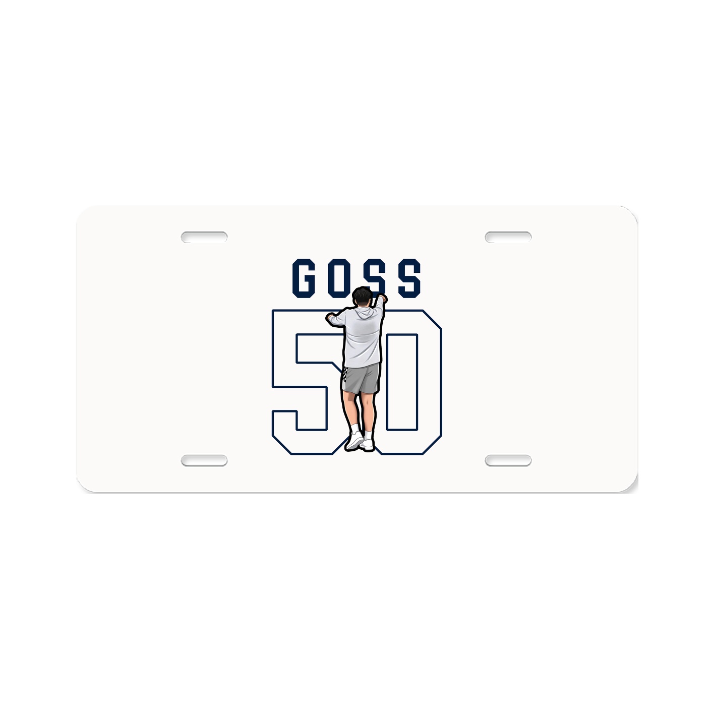 License Plate — Shirsey in Classic