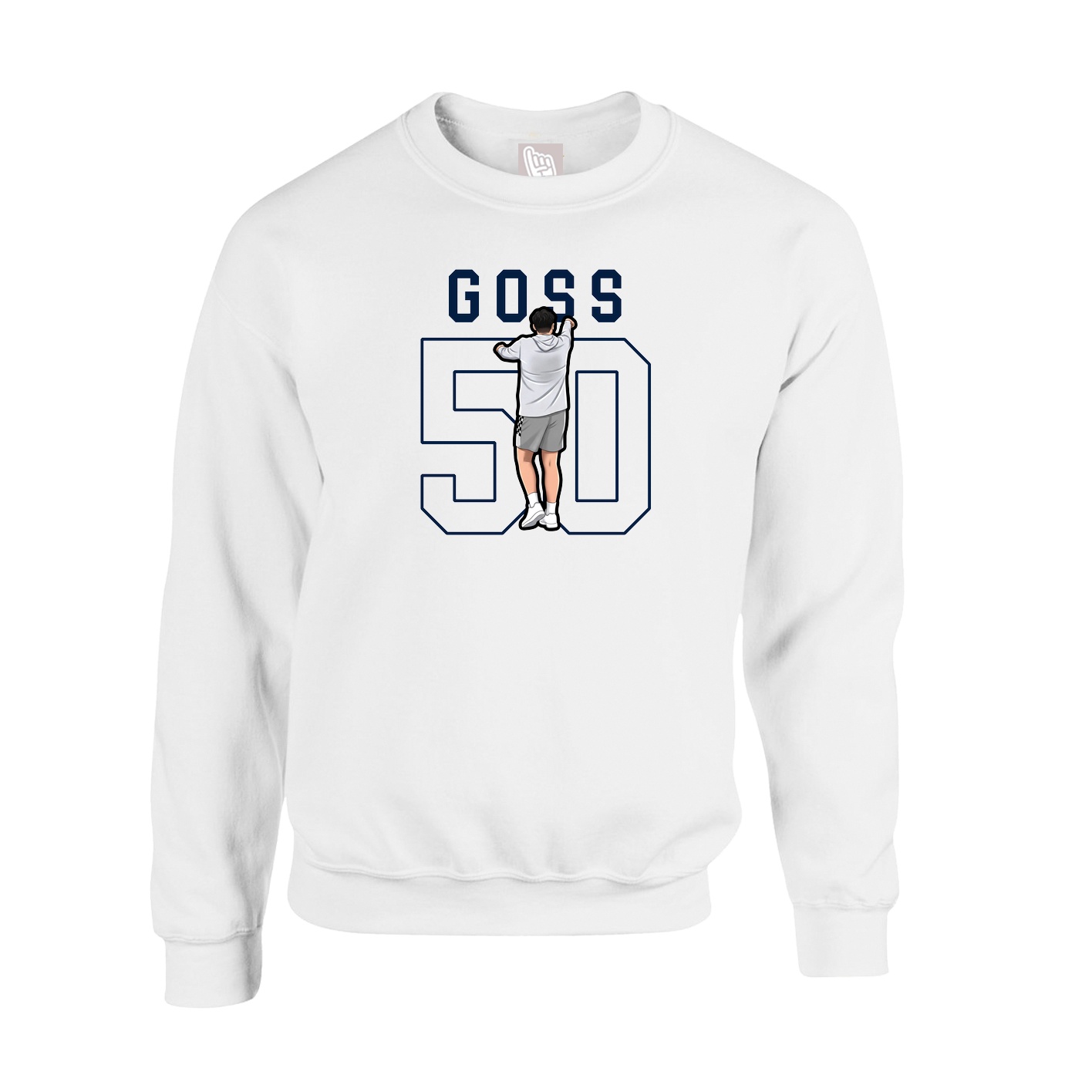 Fleece Crew — Shirsey in White