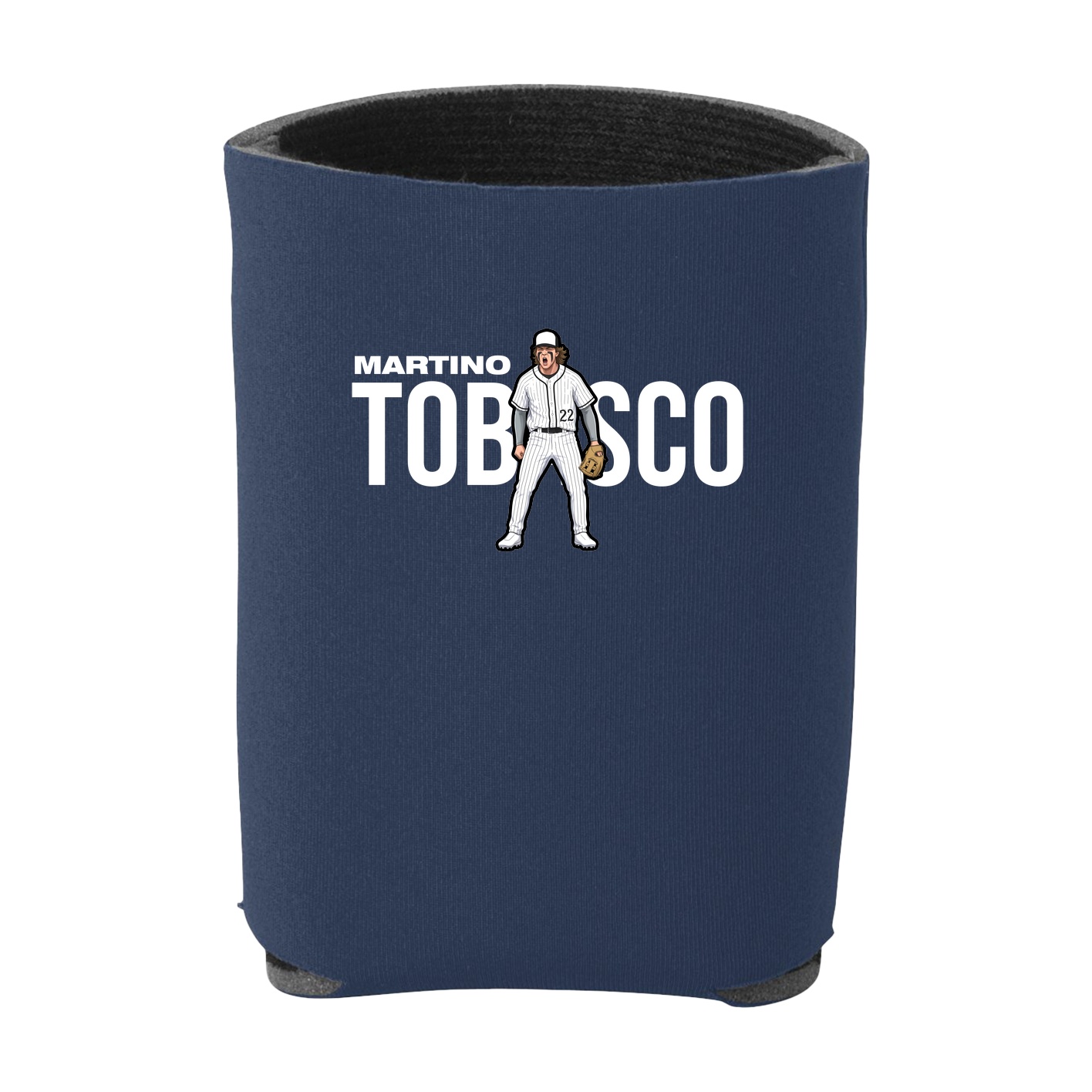 Can Holder — Player Name in Navy