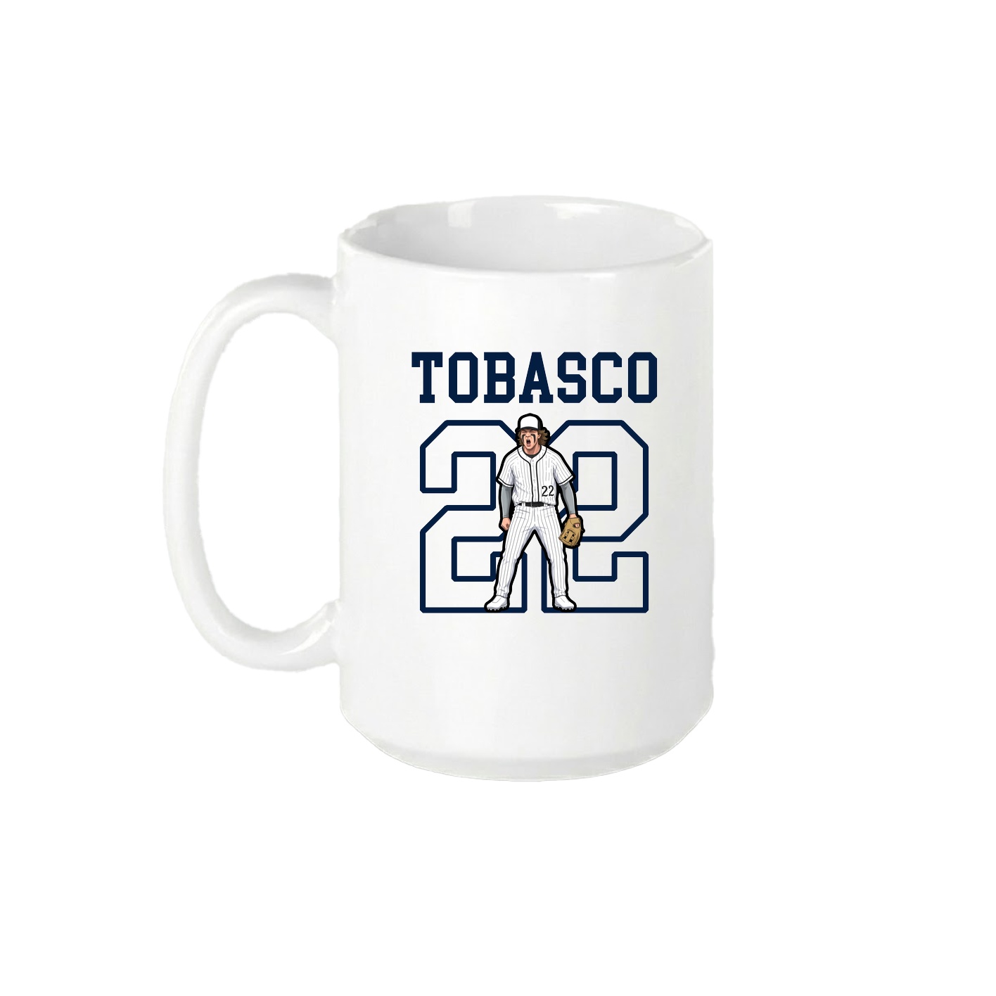 15oz Coffee Mug — Shirsey in White