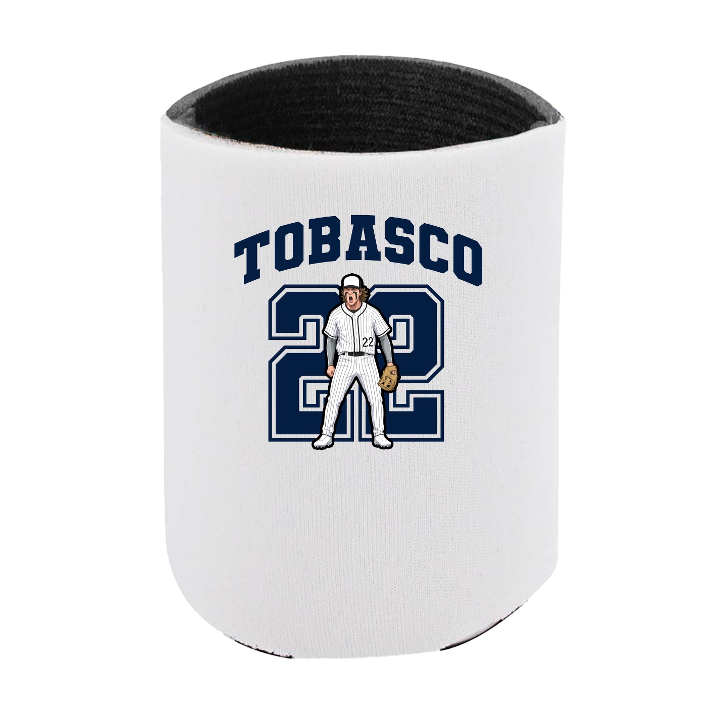 Can Holder — Number in White