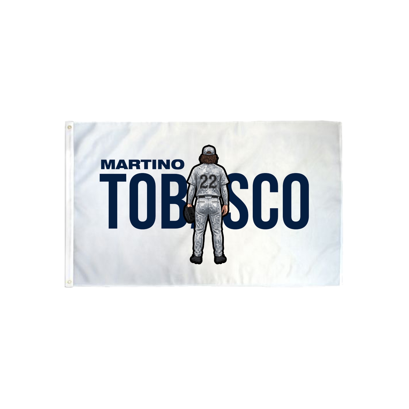 3x5 Flag — Player Name in Classic
