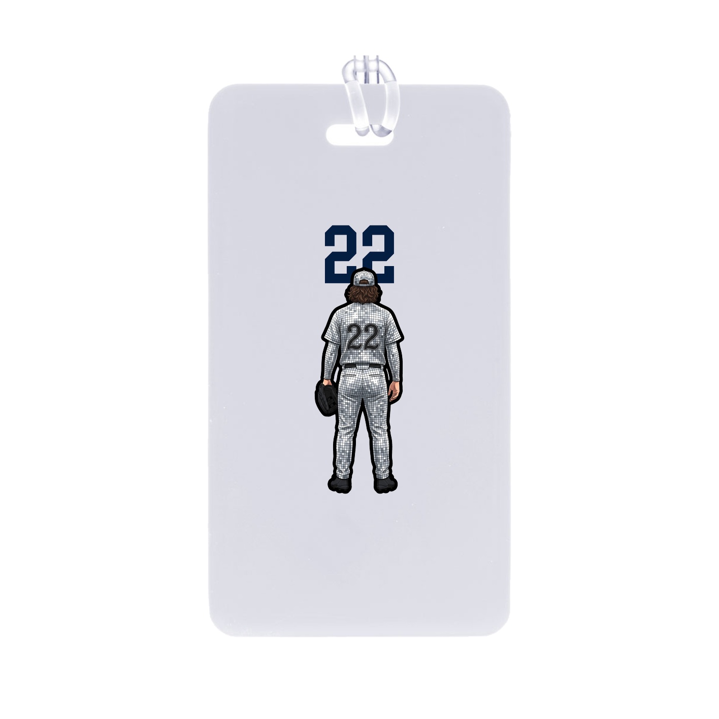 Bag Tag — Number Top in Classic