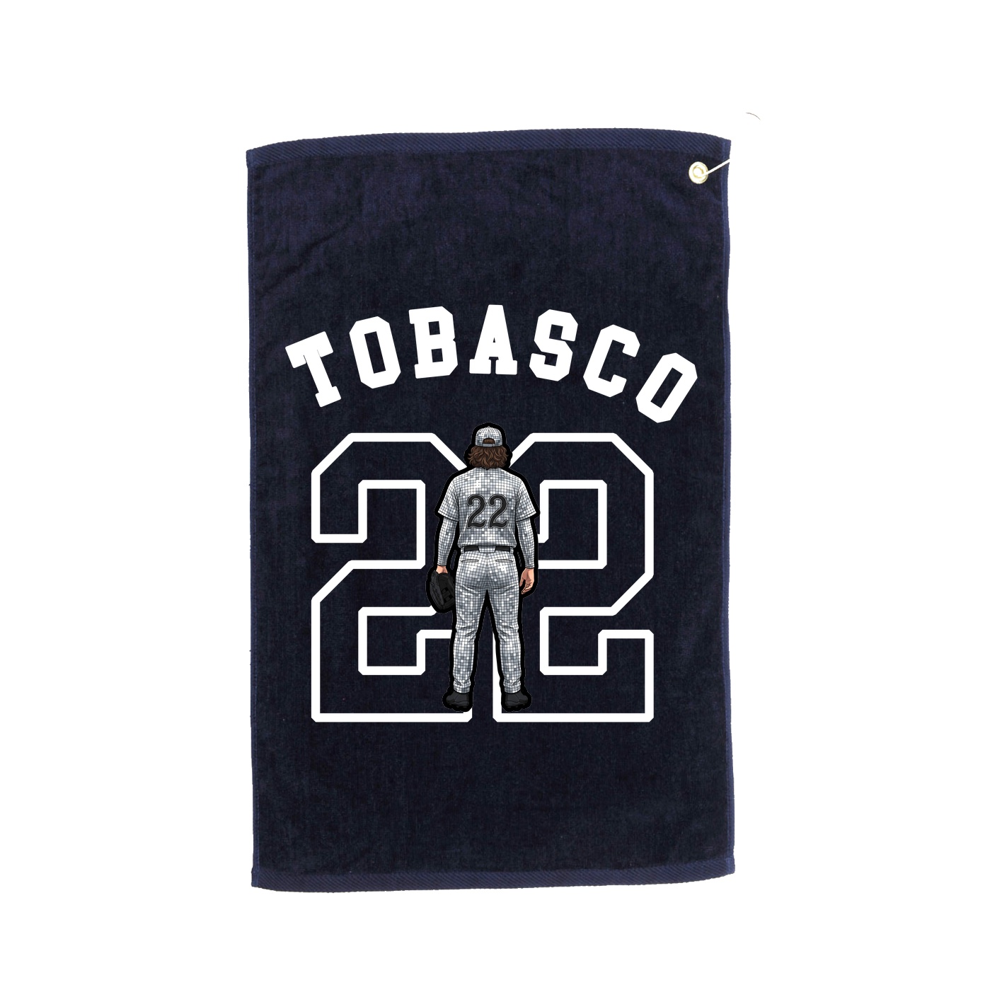 Golf Towel — Shirsey Arch in Navy