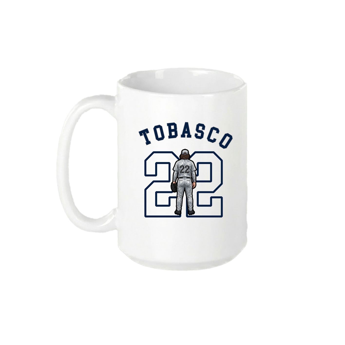 15oz Coffee Mug — Shirsey Arch in White