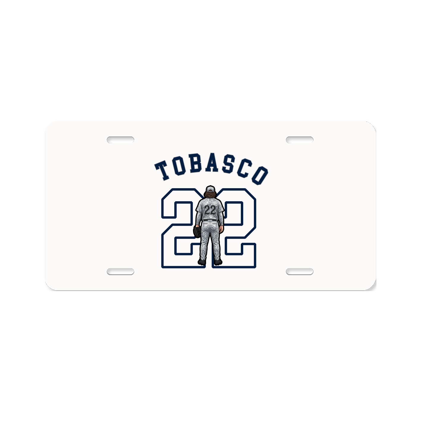 License Plate — Shirsey Arch in Classic