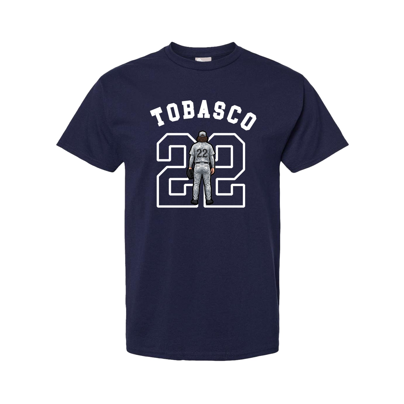 Youth Tee — Shirsey Arch in Navy