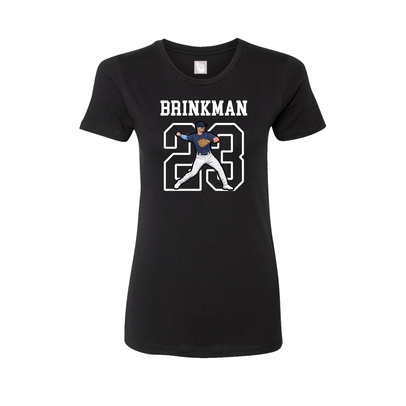 Fitted Women's Tee — Shirsey in Black