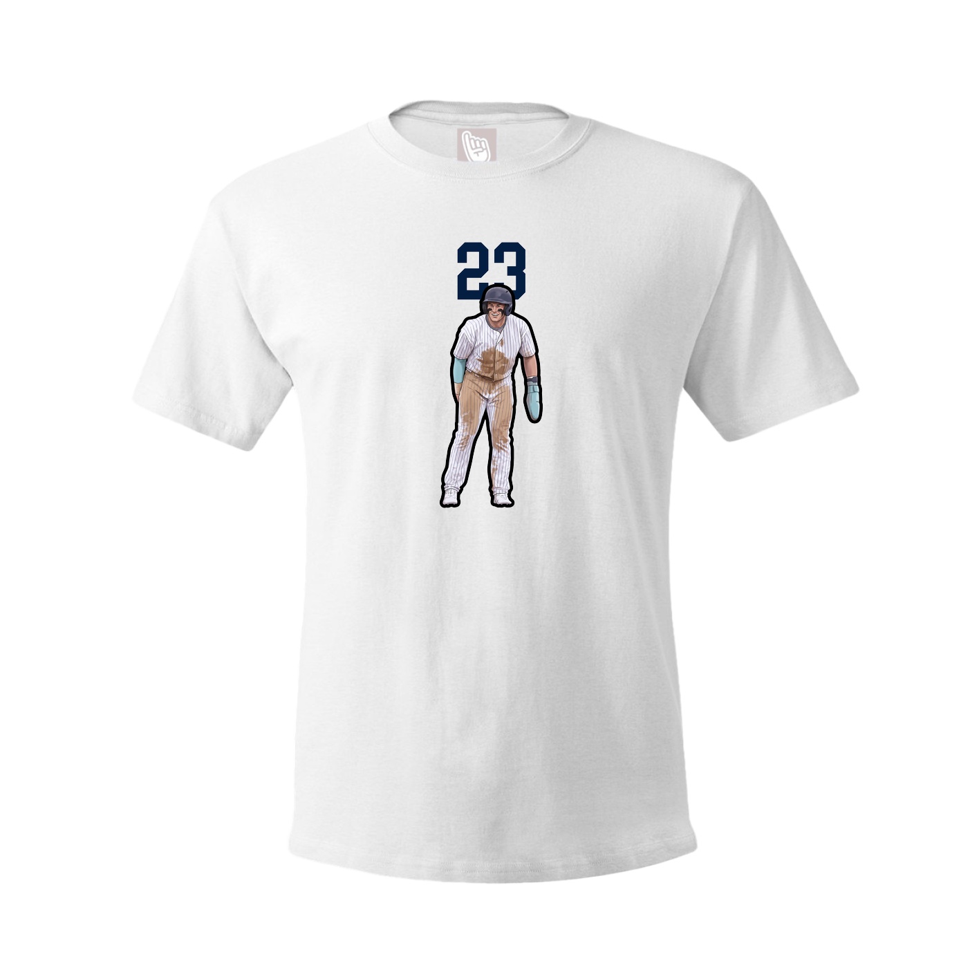 Tee — Number Top in White