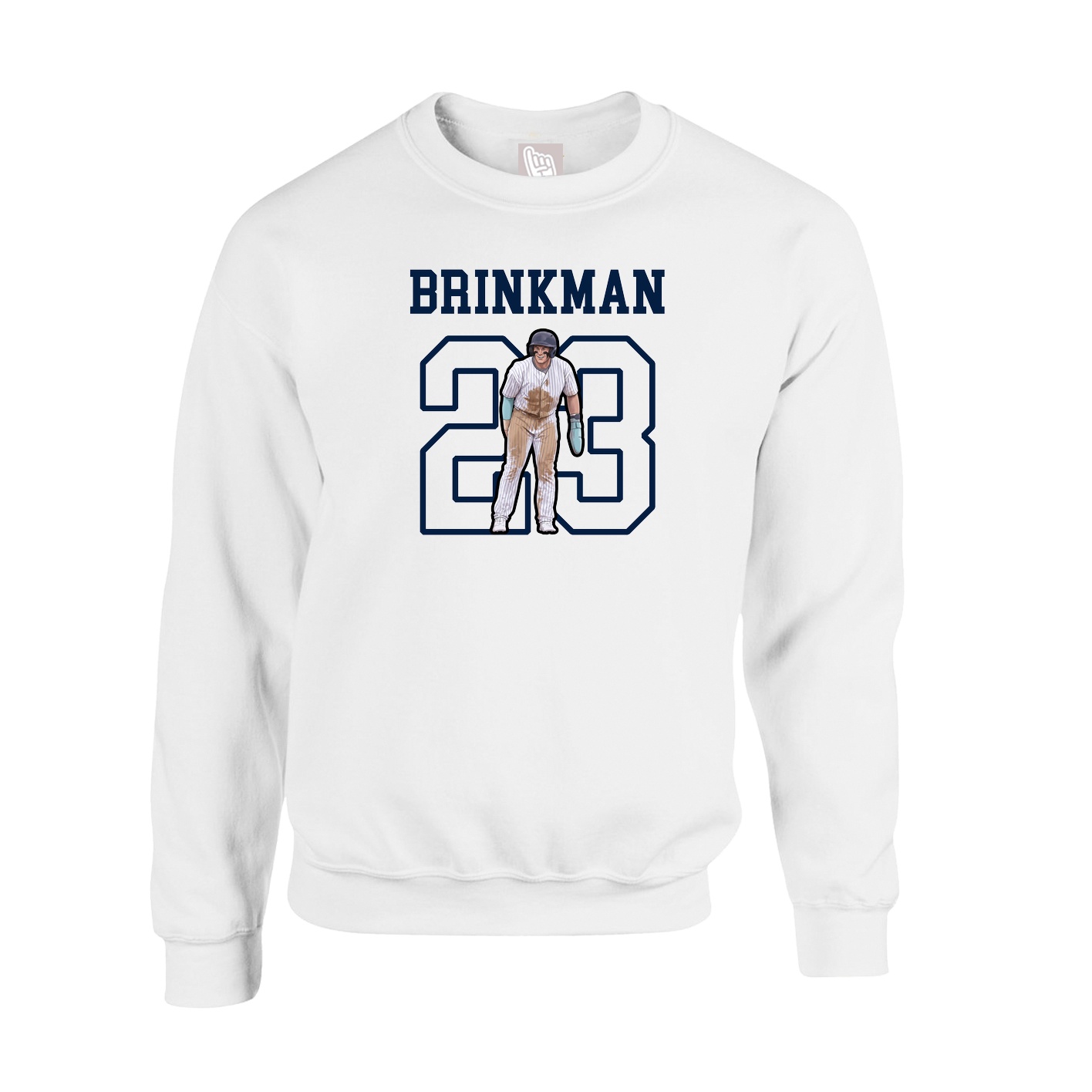 Fleece Crew — Shirsey in White