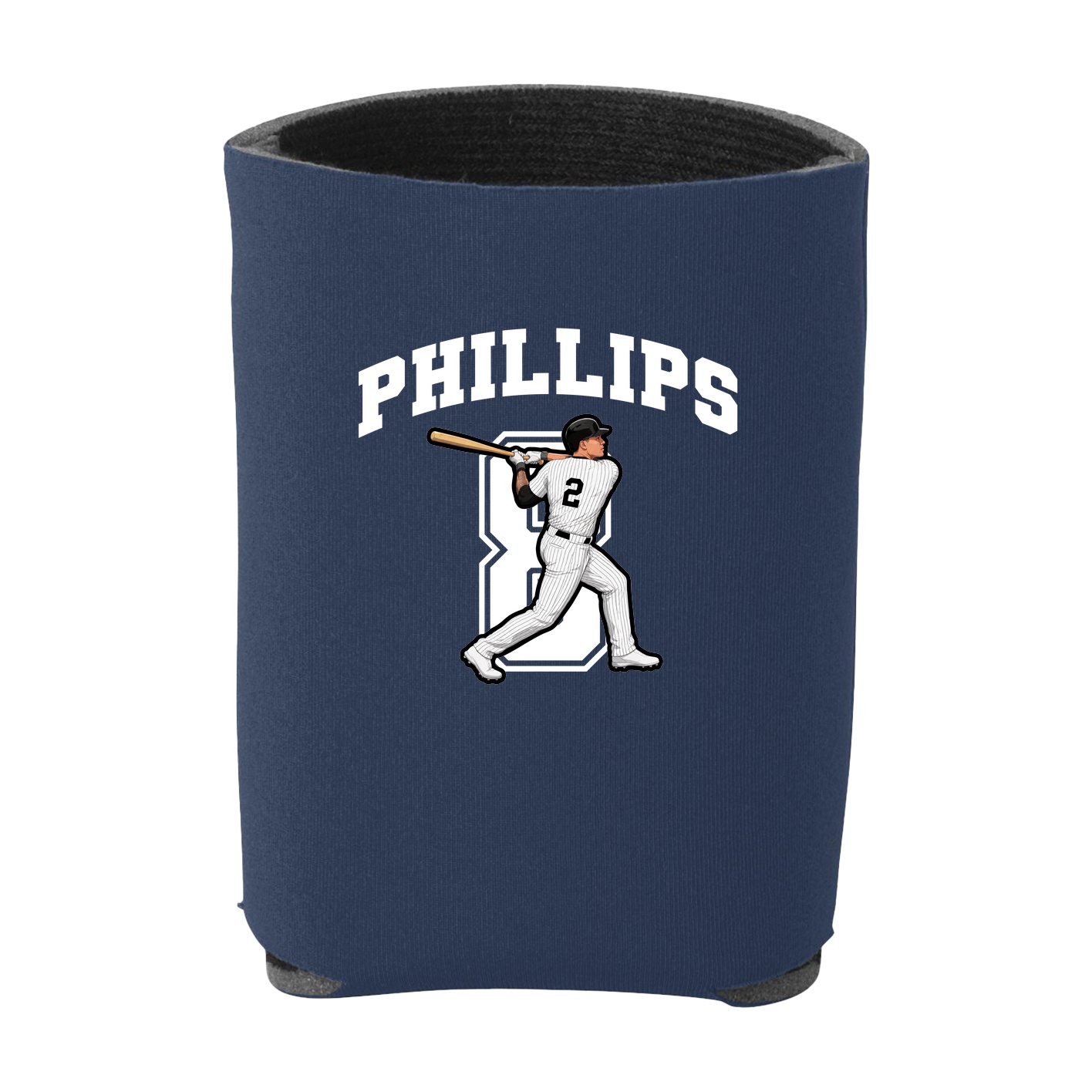 Can Holder — Number in Navy