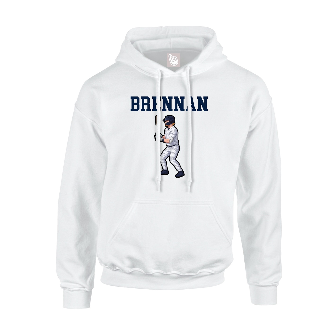 Hoodie — Shirsey in White