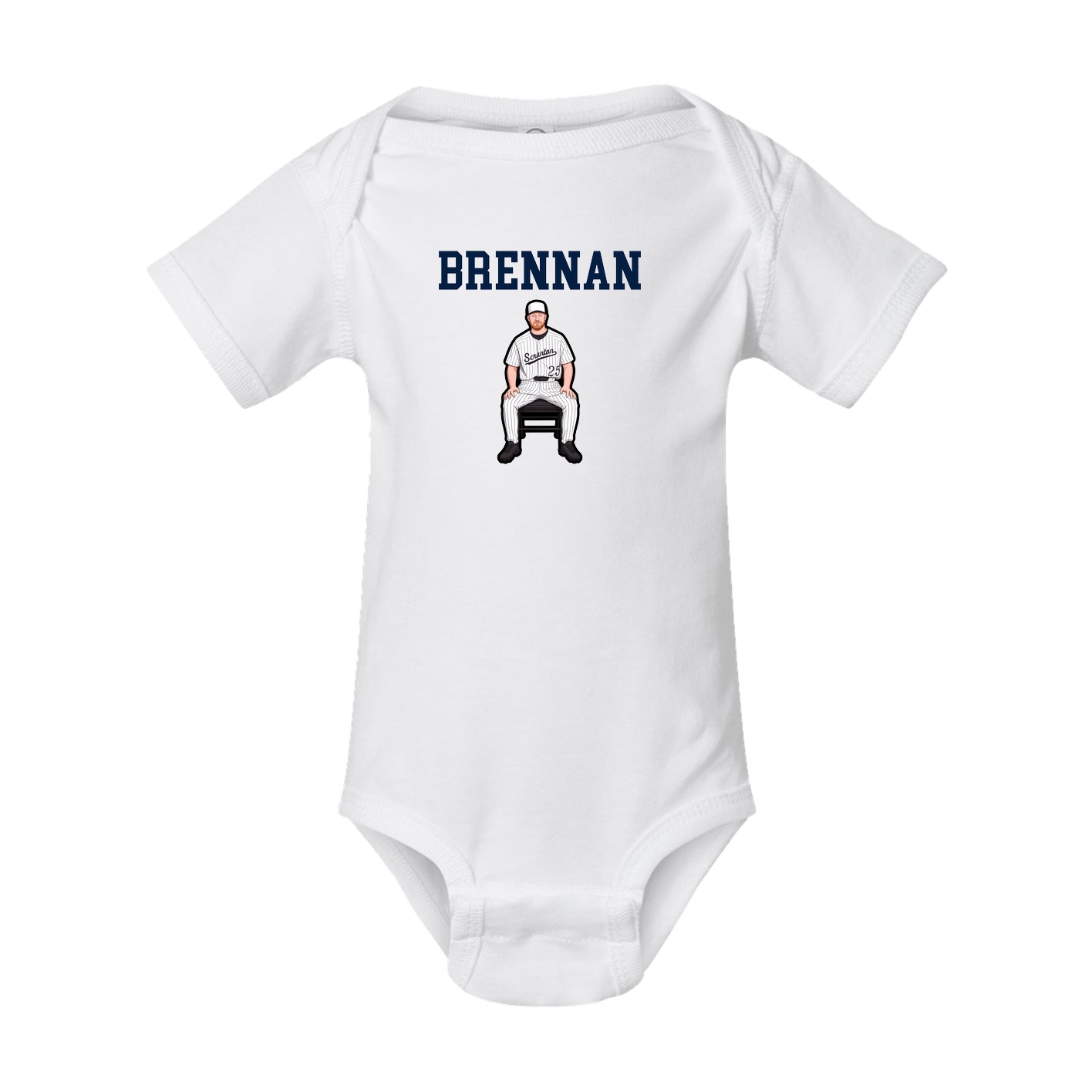 Baby Onesie — Shirsey in White