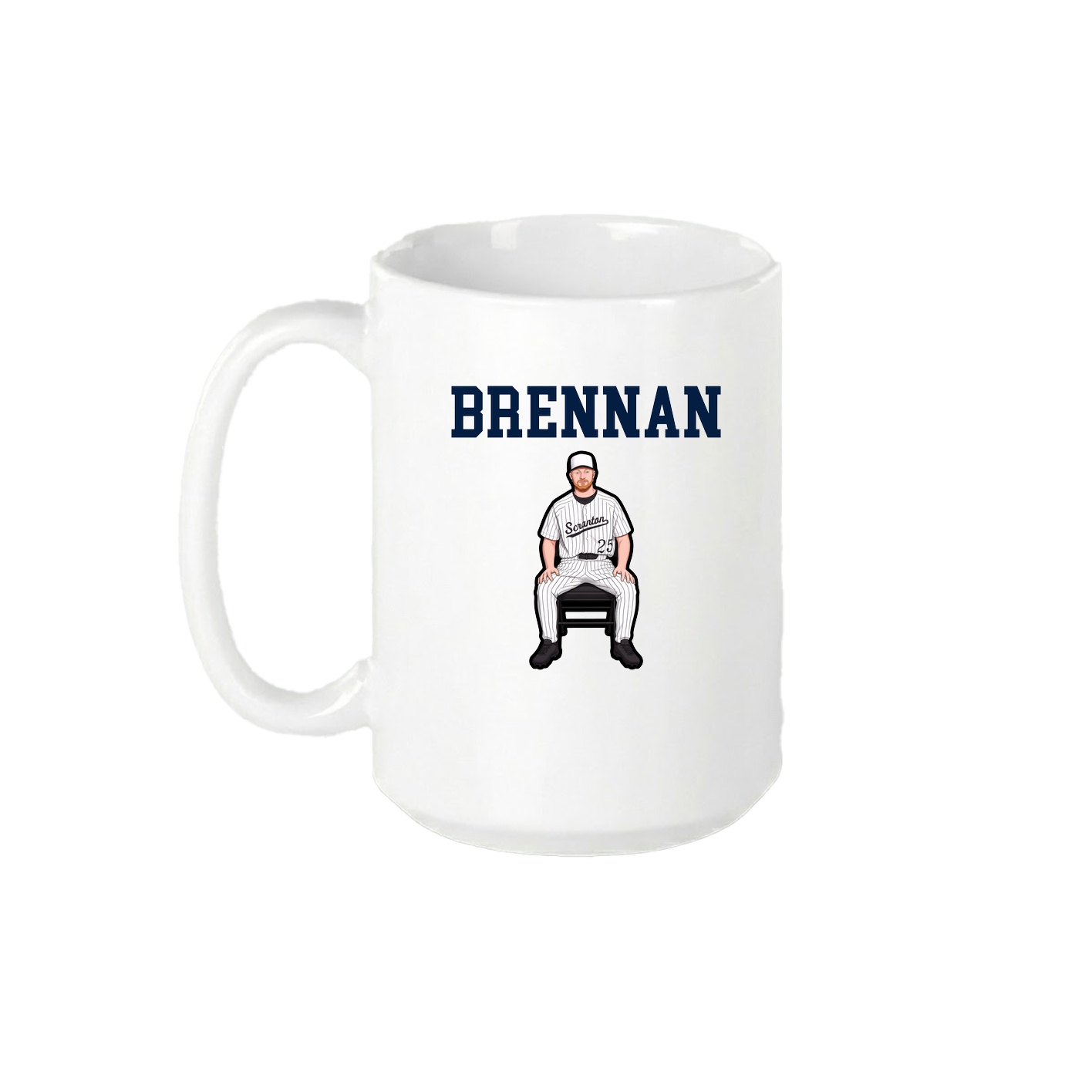 15oz Coffee Mug — Shirsey in White