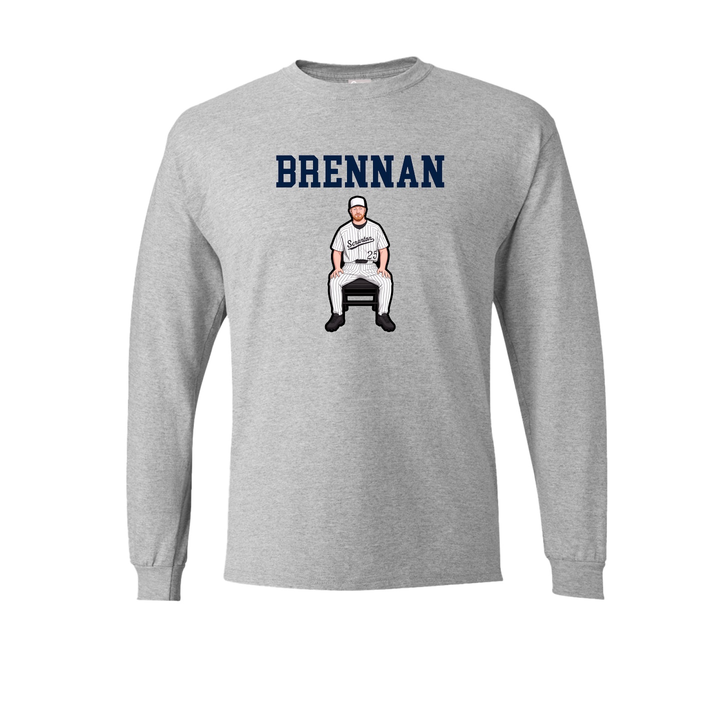 Long Sleeve Tee — Shirsey in Grey