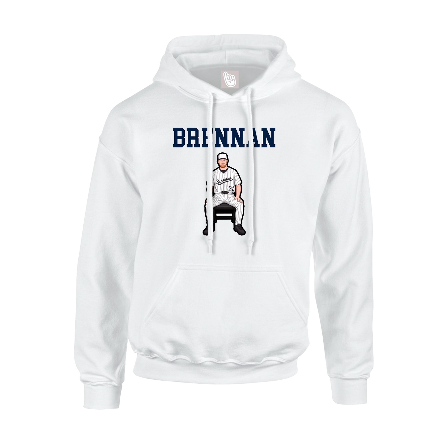 Youth Hoodie — Shirsey in White