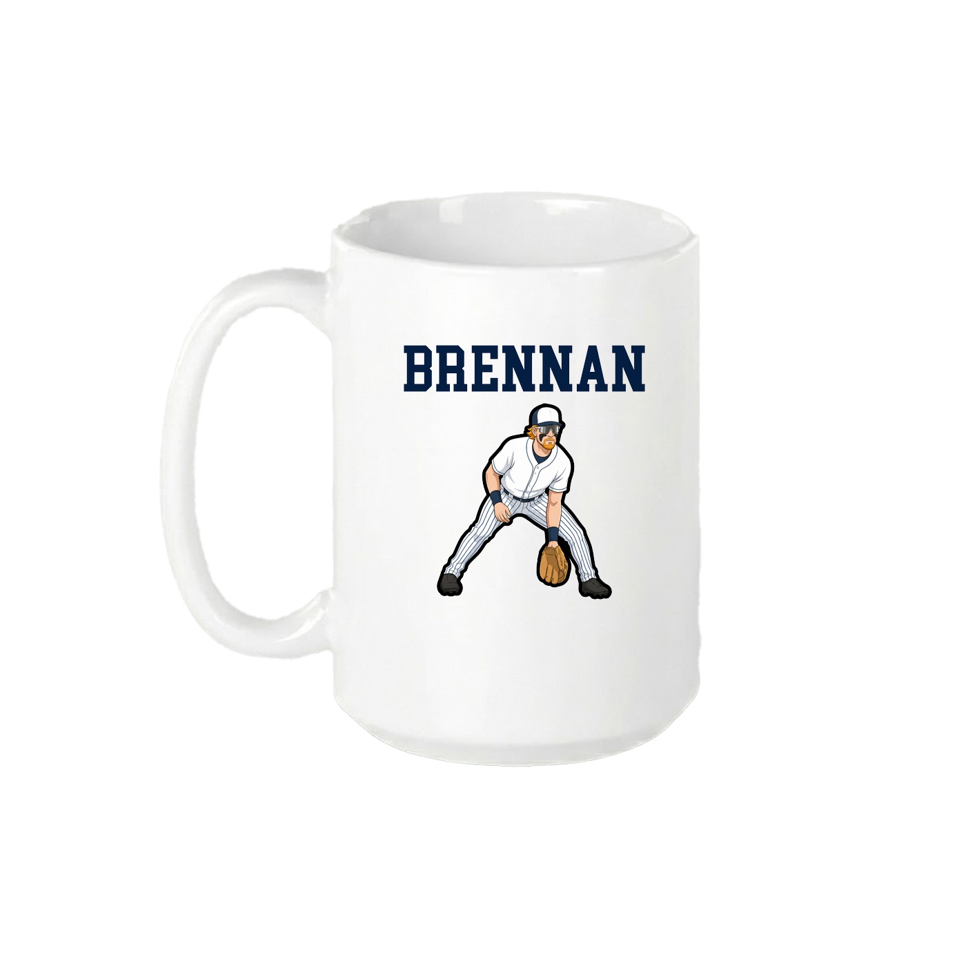 15oz Coffee Mug — Shirsey in White