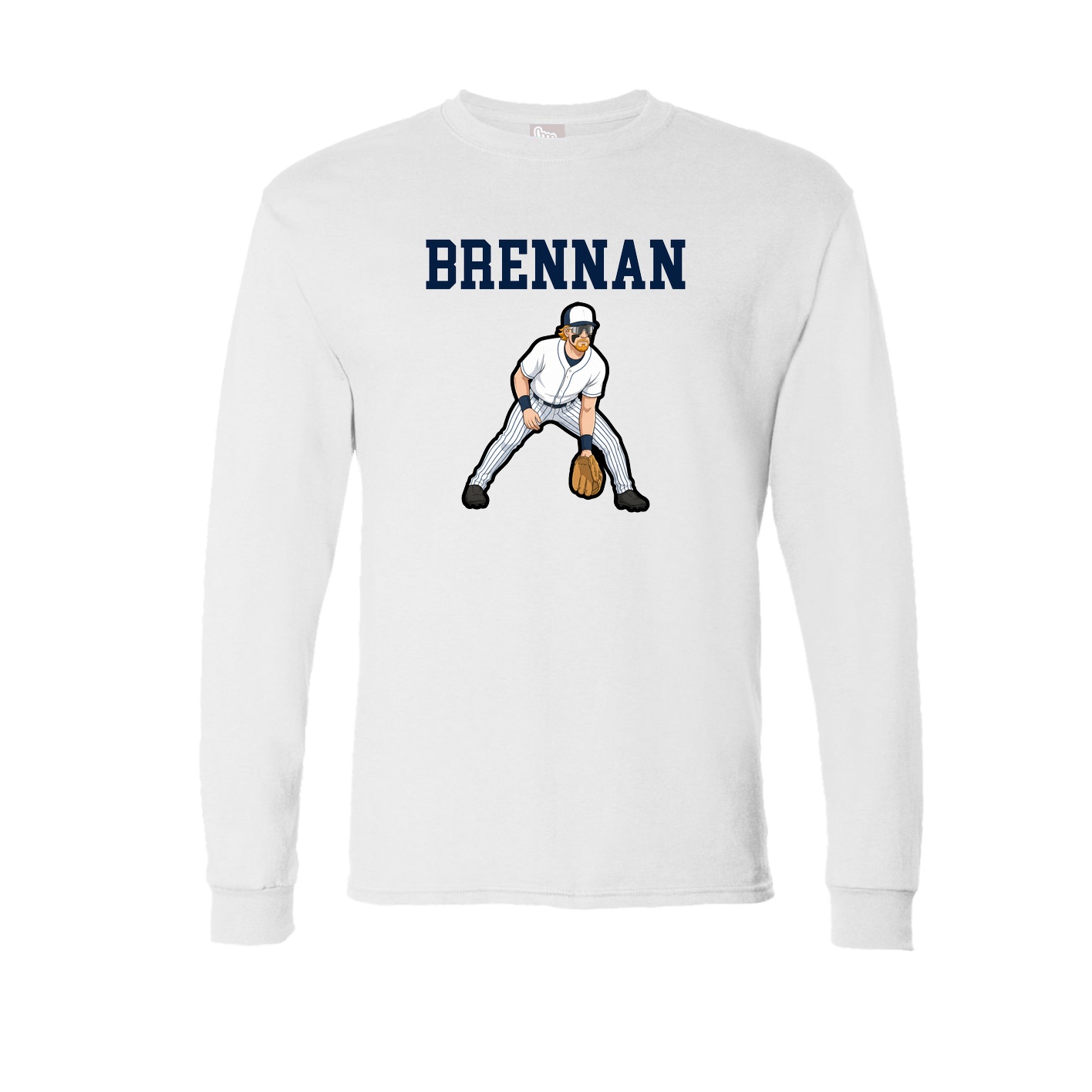Long Sleeve Tee — Shirsey in White