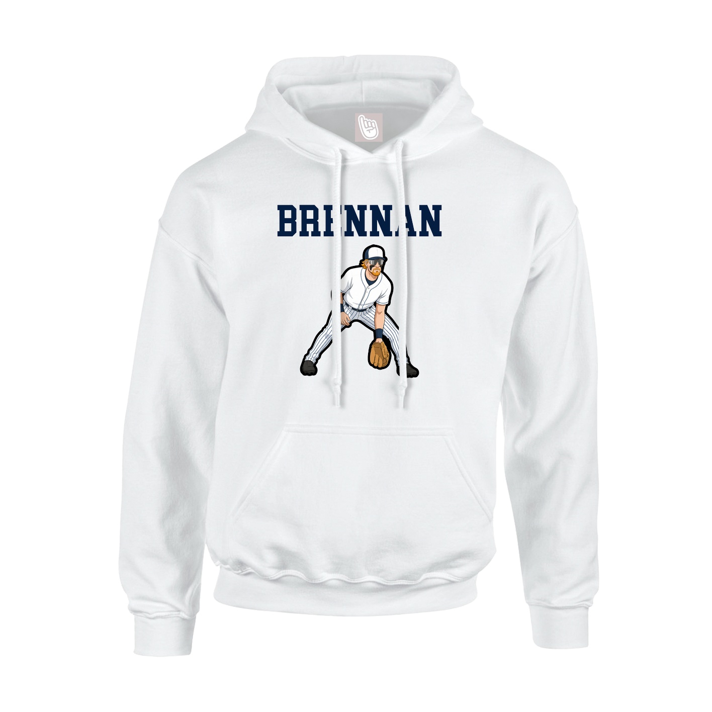 Youth Hoodie — Shirsey in White