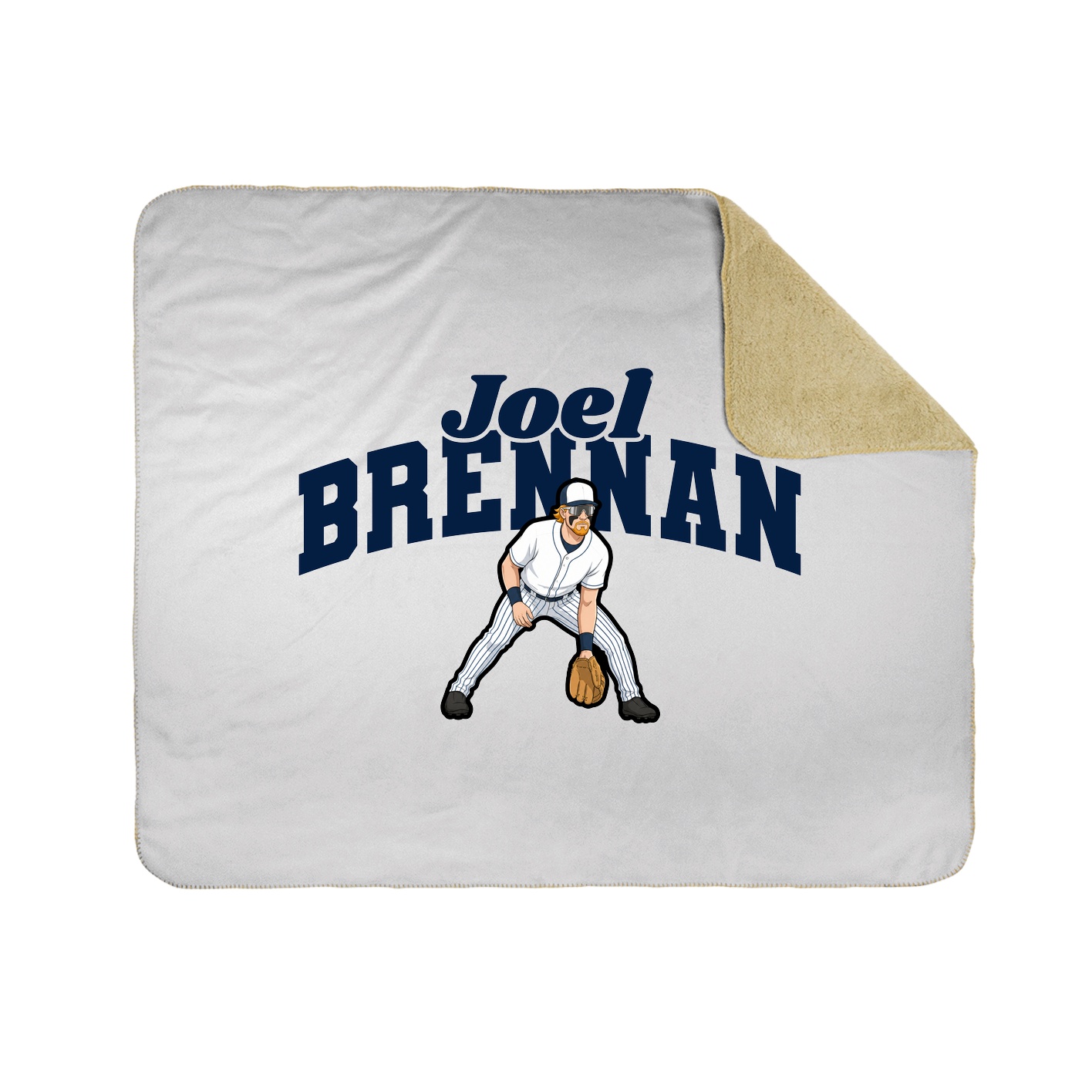 Throw Blanket — Signature Arch in White
