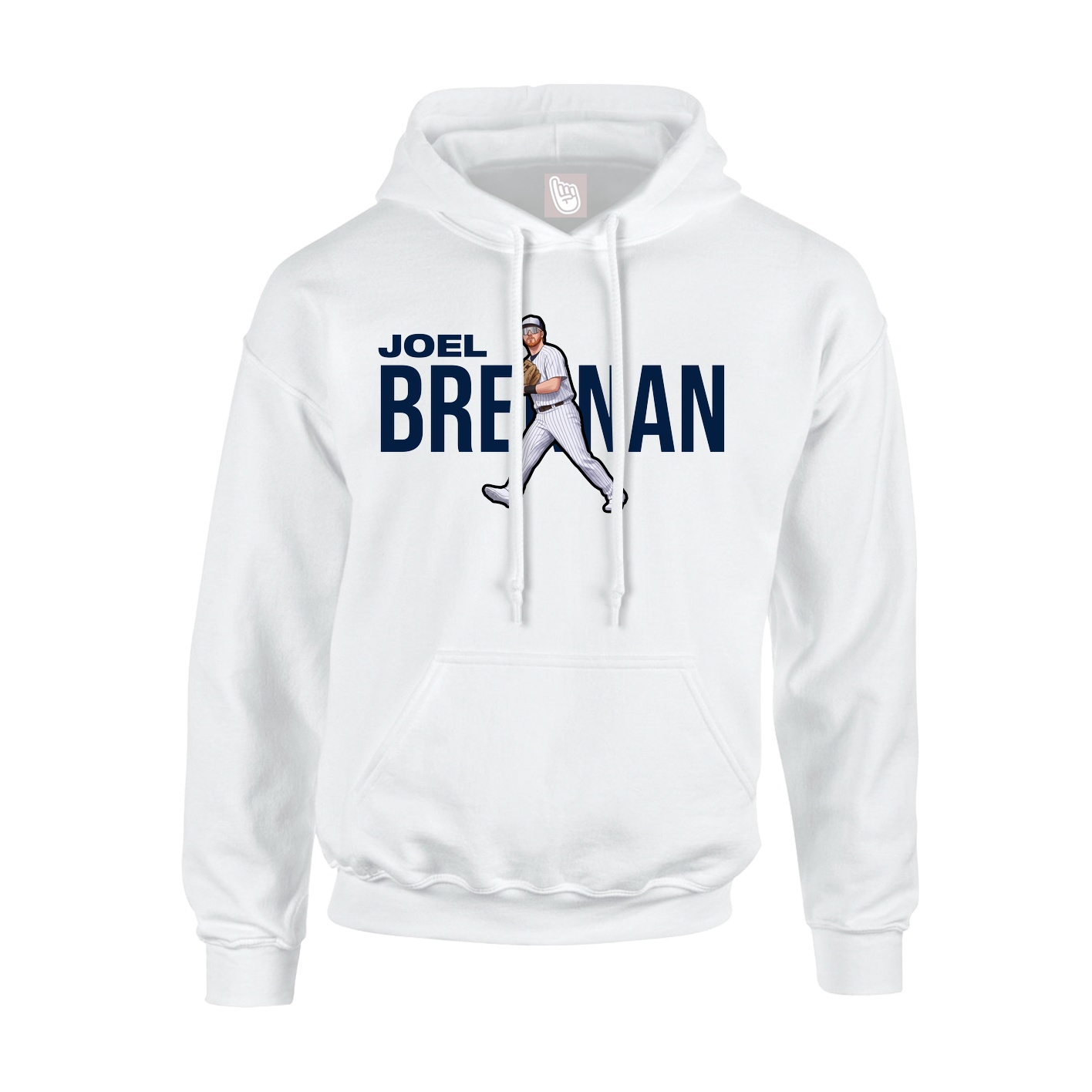 Hoodie — Player Name in White