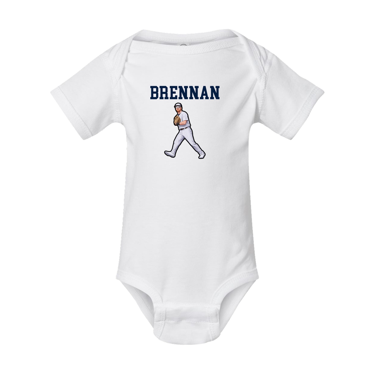 Baby Onesie — Shirsey in White