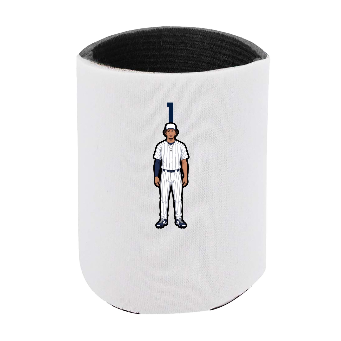 Can Holder — Number Top in White