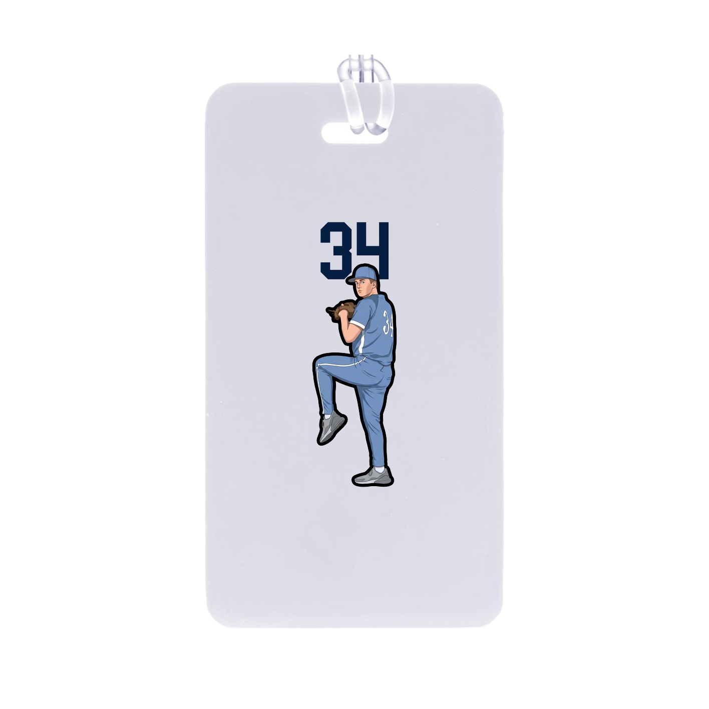 Bag Tag — Number Top in Classic