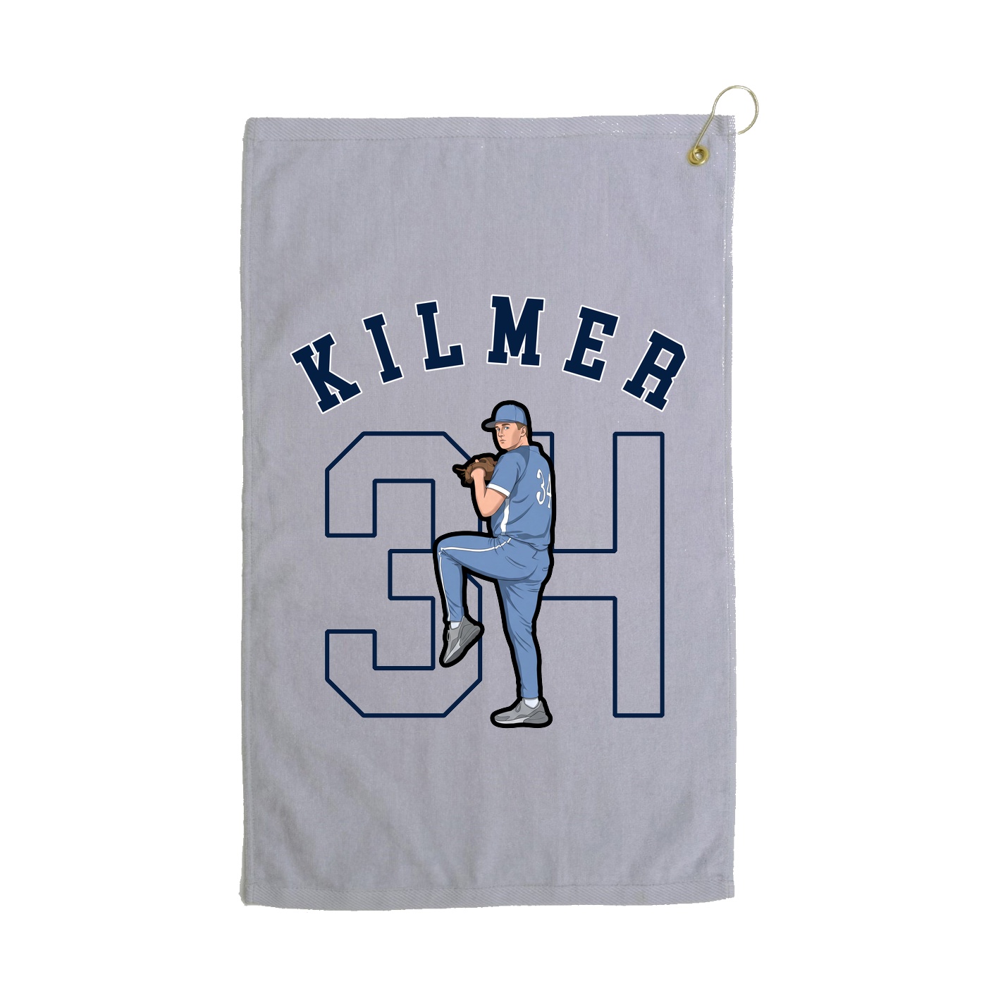 Golf Towel — Shirsey Arch in Grey