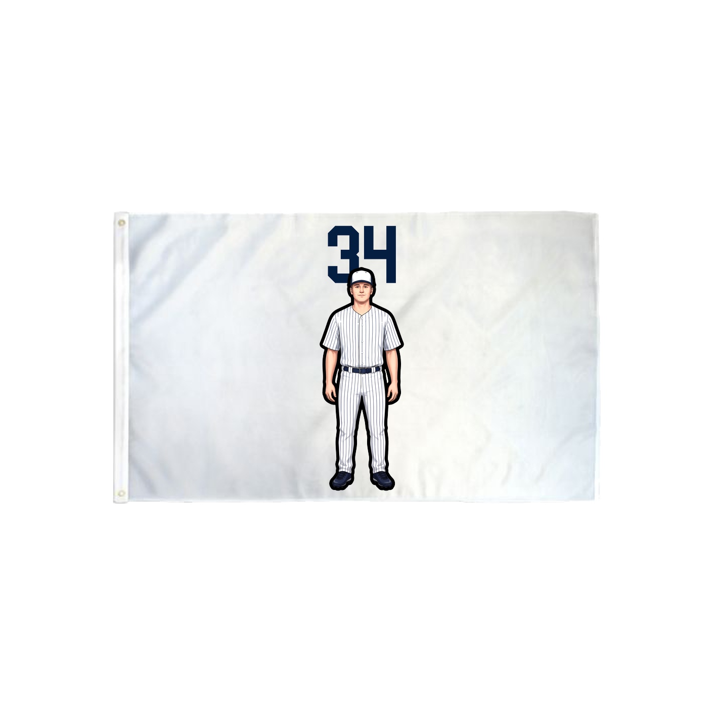 3x5 Flag — Number Top in Classic