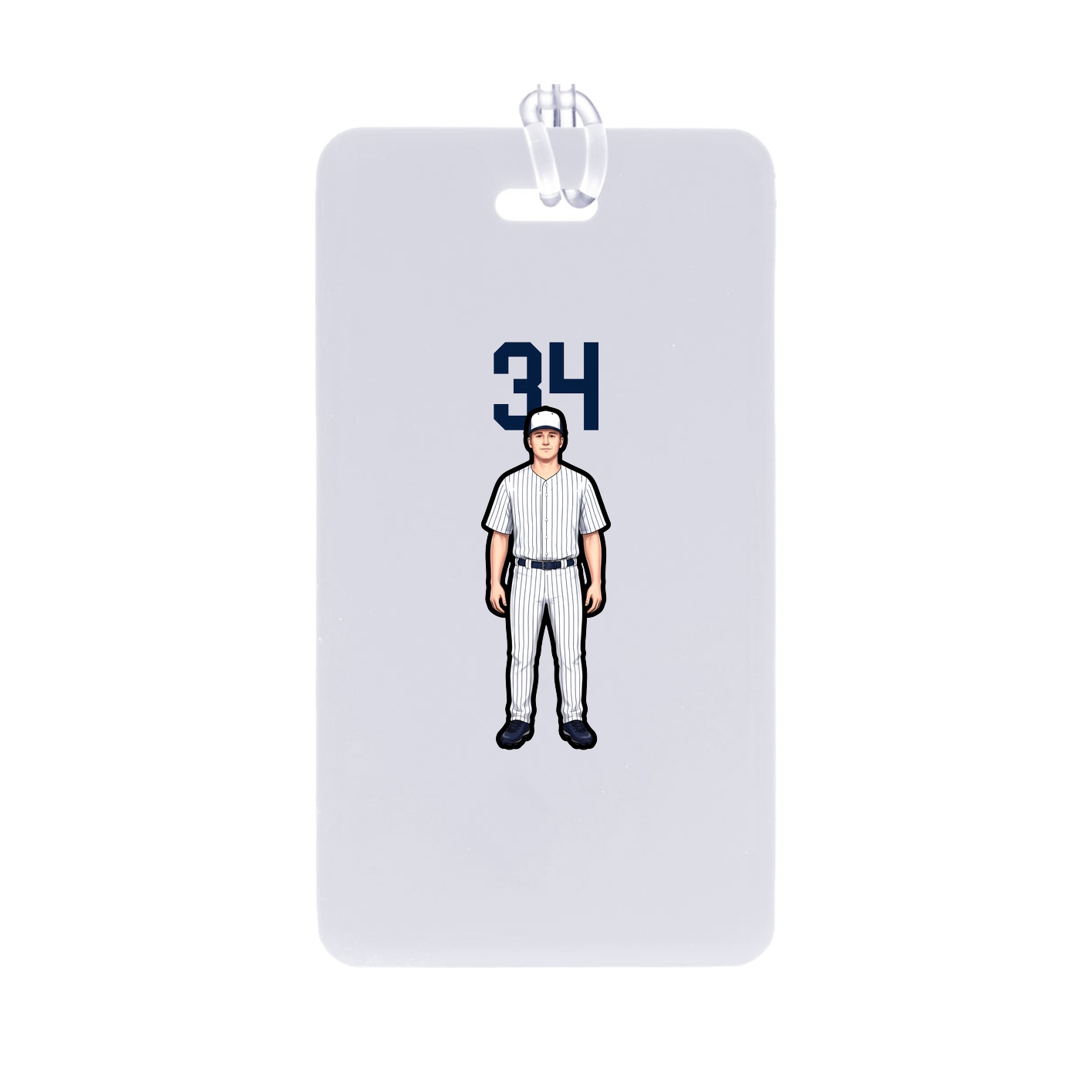 Bag Tag — Number Top in Classic
