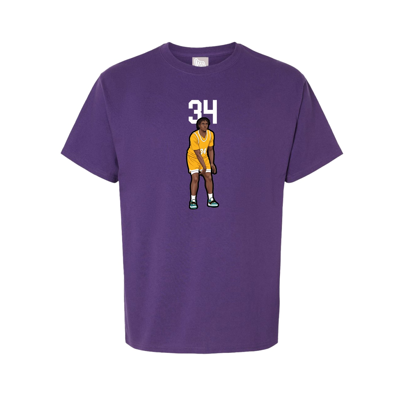 Tee — Number Top in Purple