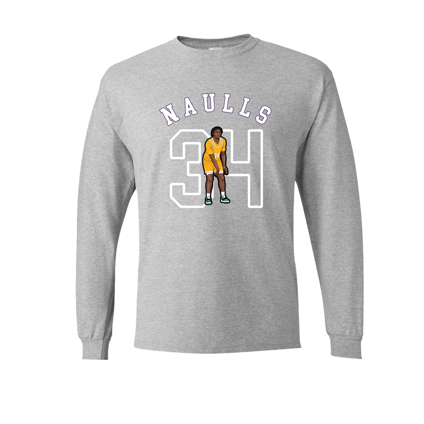 Long Sleeve Tee — Shirsey Arch in Grey