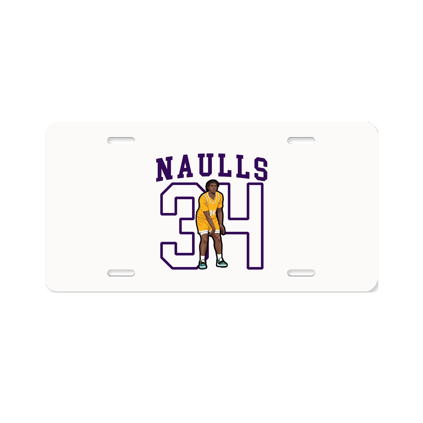 Aluminum License Plate
