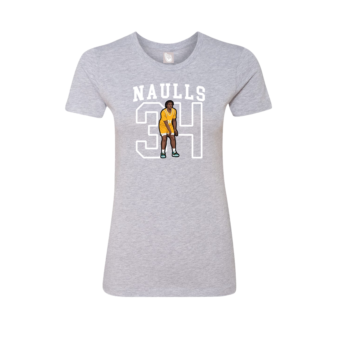 Fitted Women's Tee — Shirsey in Grey