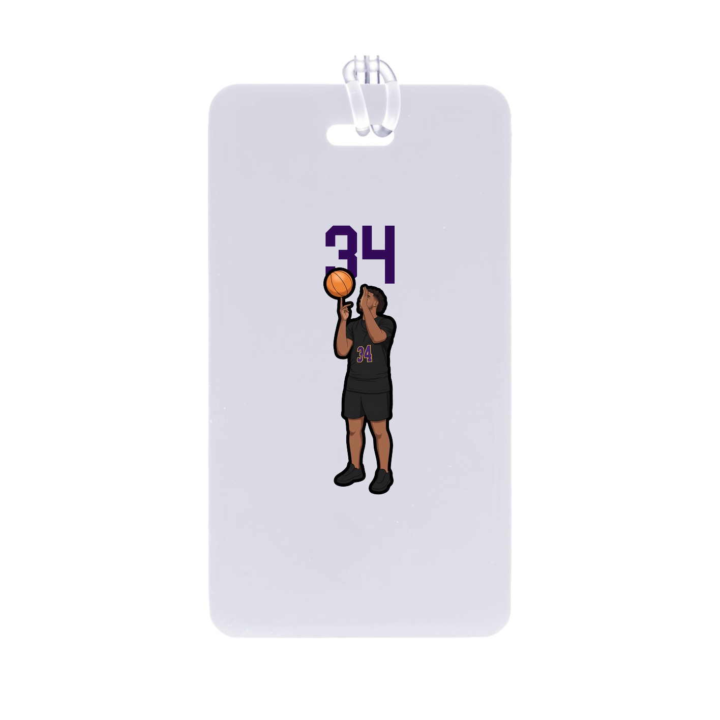 Bag Tag — Number Top in Classic