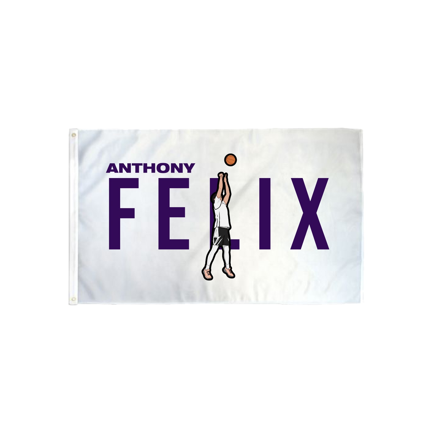 3x5 Flag — Player Name in Classic