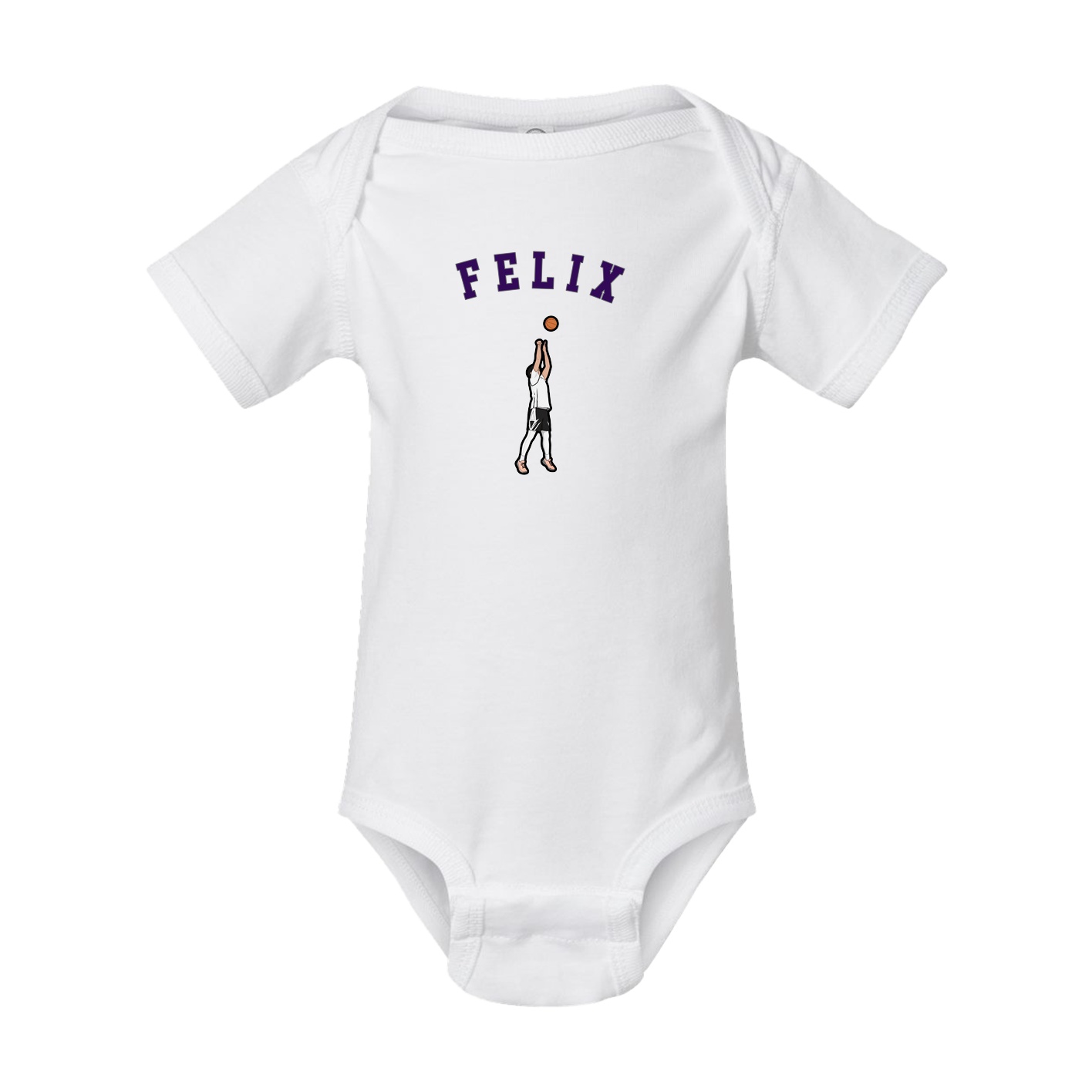 Baby Onesie — Shirsey Arch in White