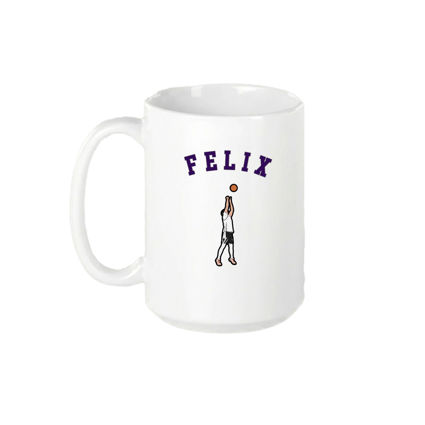 15oz Coffee Mug — Shirsey Arch in White