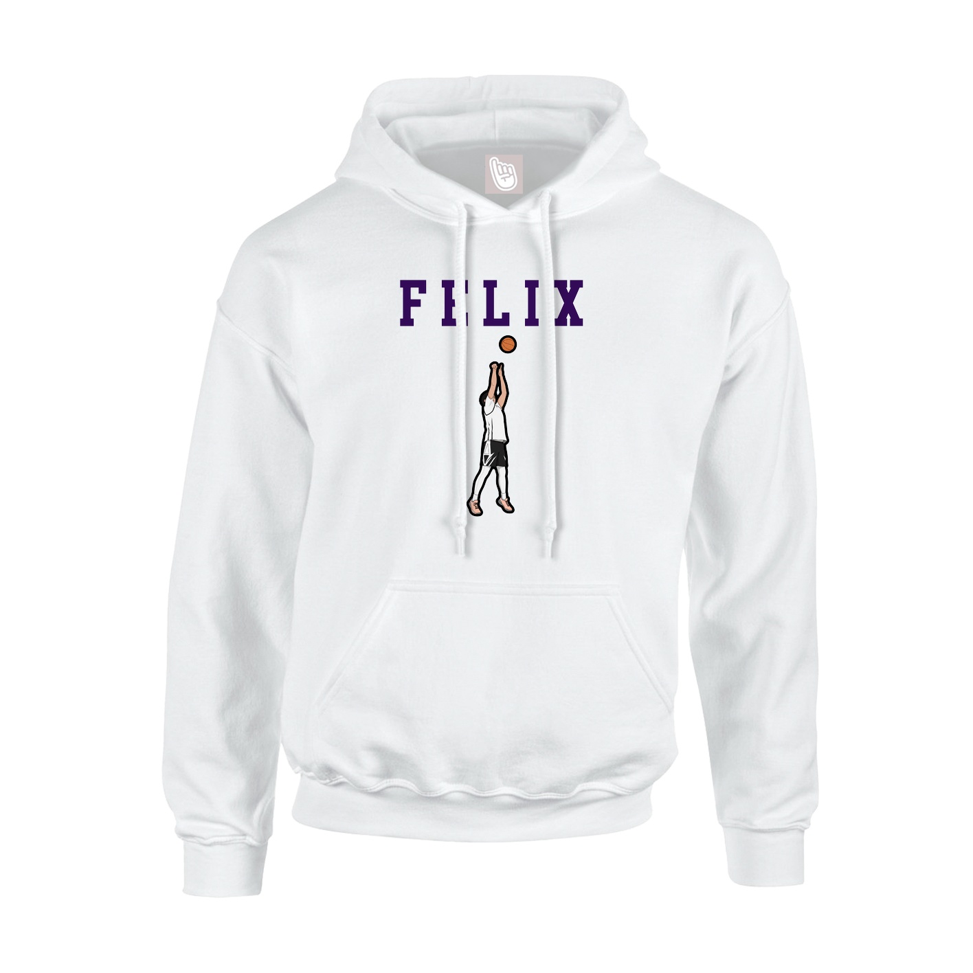 Youth Hoodie — Shirsey in White