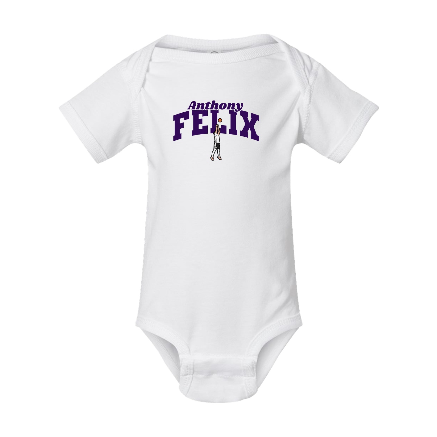Baby Onesie — Signature Arch in White