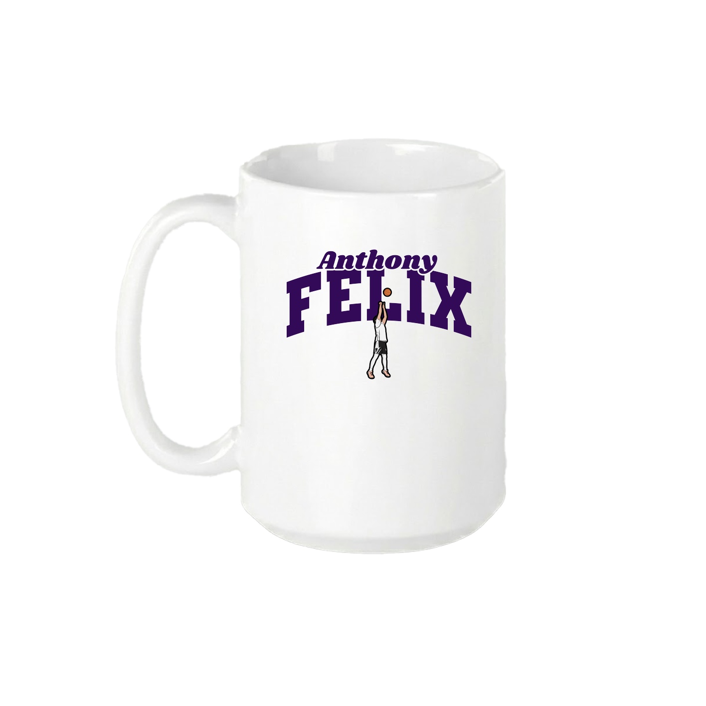 15oz Coffee Mug — Signature Arch in White