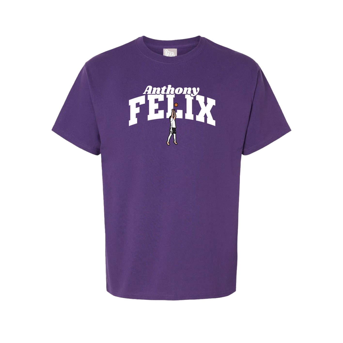 Tee — Signature Arch in Purple