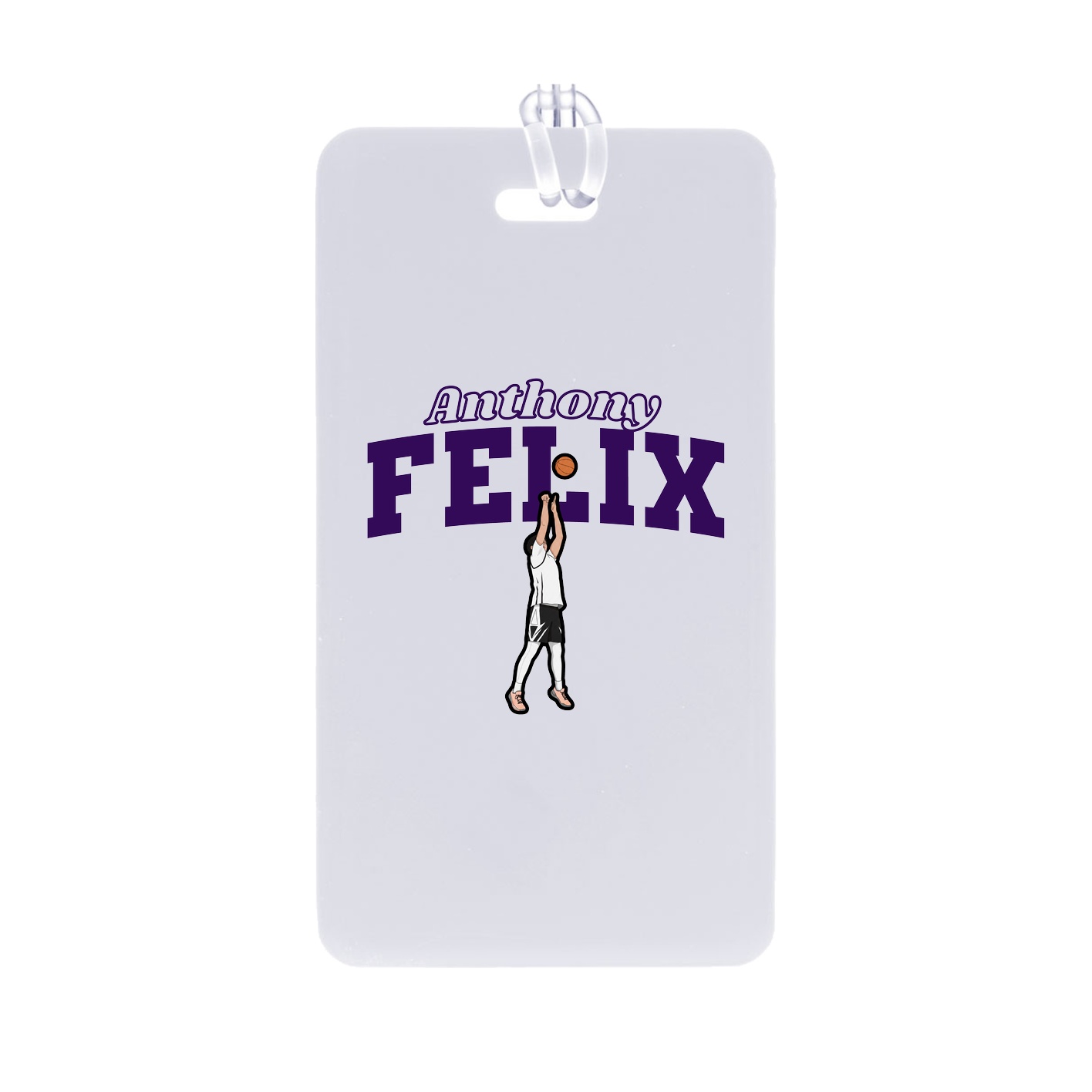 Bag Tag — Name Arch in Classic