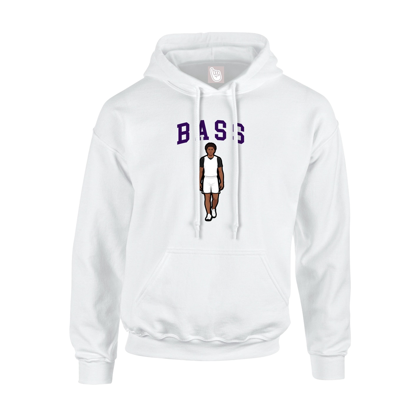 Hoodie — Shirsey in White