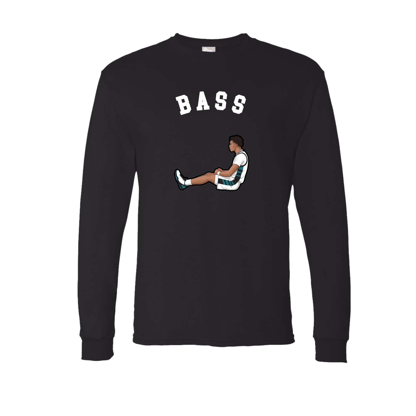 Long Sleeve Tee — Shirsey Arch in Black