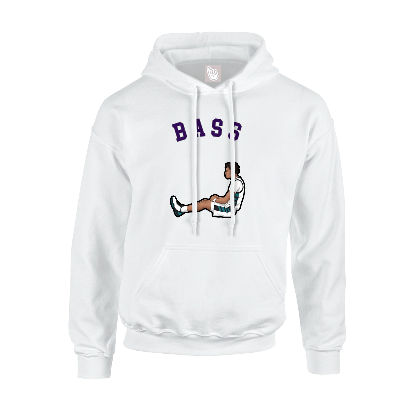 Hoodie — Shirsey Arch in White